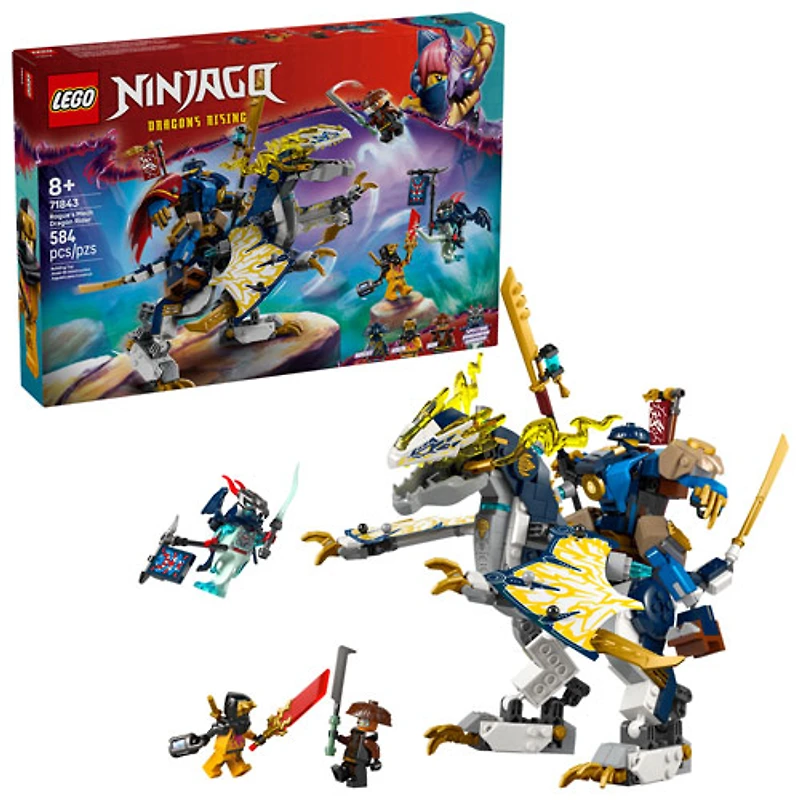 LEGO Ninjago: Rogue's Mech Dragon Rider - 584 Pieces (71843)