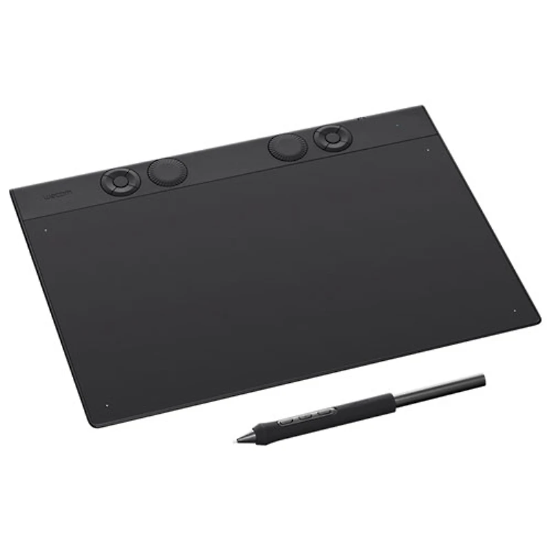 Wacom Intuos Pro Pen 16" x 9" Graphic Tablet with Stylus (PTK670K0A) - Black