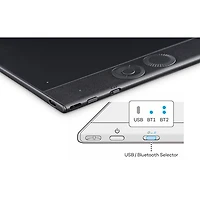 Wacom Intuos Pro Pen 16" x 9" Graphic Tablet with Stylus (PTK670K0A) - Black