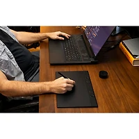 Wacom Intuos Pro Pen 16" x 9" Graphic Tablet with Stylus (PTK670K0A) - Black