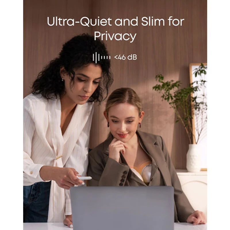 eufy S1 Pro Wearable Double Electric Breast Pump with Charging Case