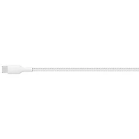 Câble tissé USB-C de 3 m (10 pi) BoostCharge Pro de Belkin - Blanc