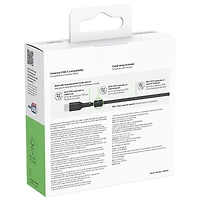 Câble tissé USB-A à USB-C de 3 m (10 pi) BoostCharge Pro de Belkin - Noir