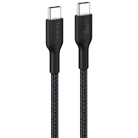 Belkin BoostCharge Pro 2m (6.6 ft.) Braided USB-C Cable - Black
