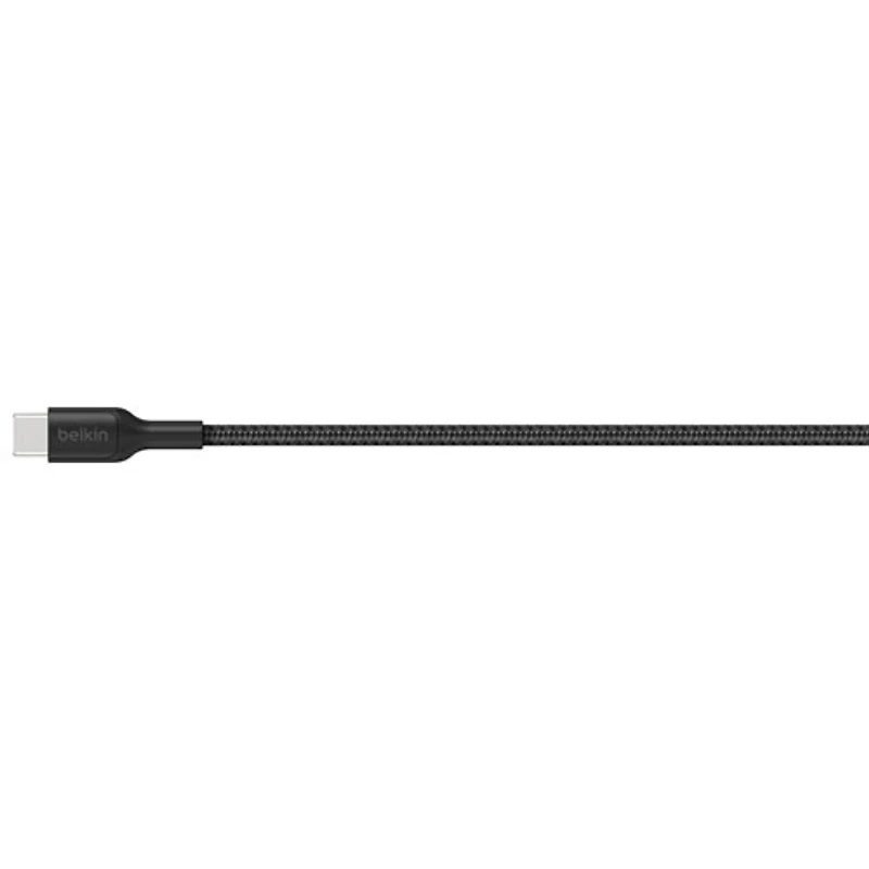 Belkin BoostCharge Pro 2m (6.6 ft.) Braided USB-C Cable - Black
