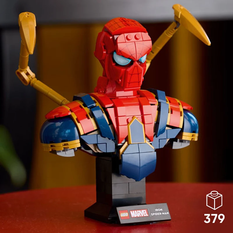 LEGO Marvel: Iron Spider-Man Bust - 379 Pieces (76326)