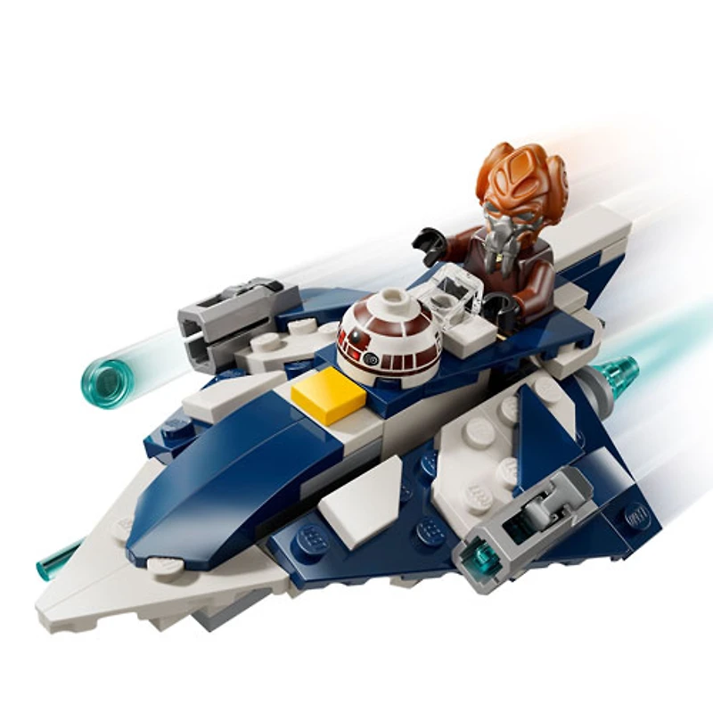 LEGO Star Wars: Microvaisseau Jedi Starfighter de Plo Koon - 89 pièces (75400)