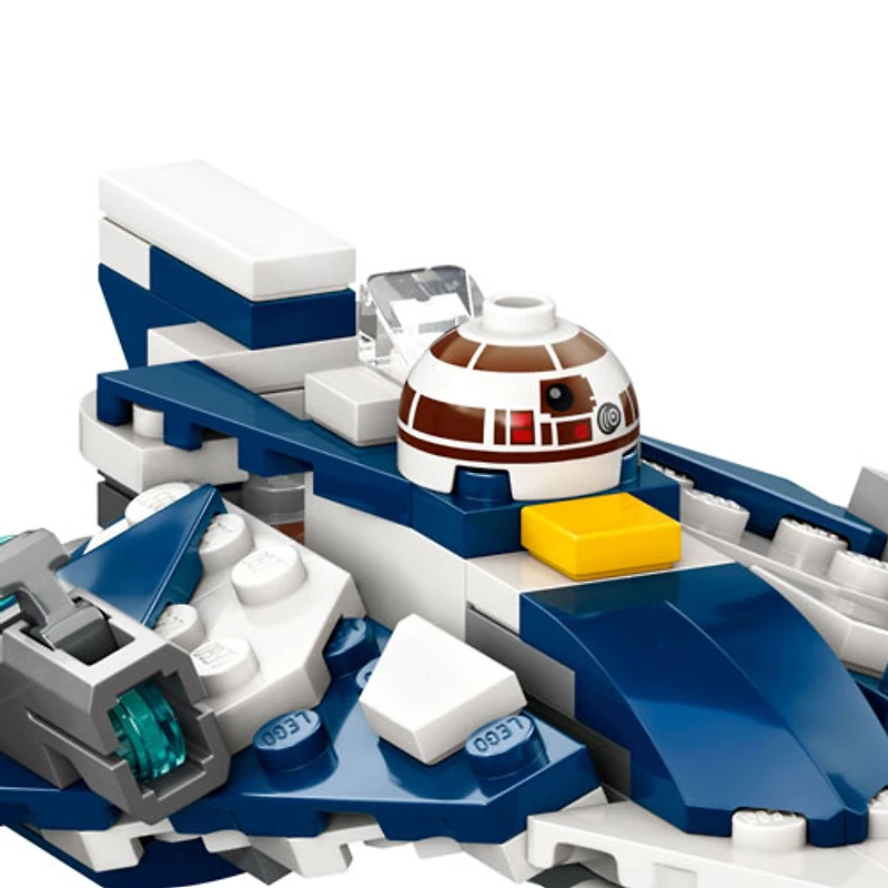 LEGO Star Wars: Microvaisseau Jedi Starfighter de Plo Koon - 89 pièces (75400)