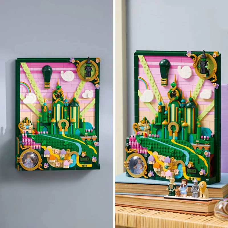 LEGO Wicked: Emerald City Wall Art - 1518 Pieces (75685)
