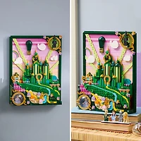 LEGO Wicked: Emerald City Wall Art - 1518 Pieces (75685)