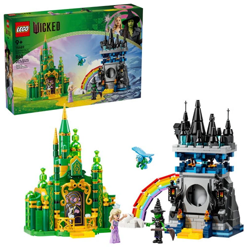 LEGO Wicked: Emerald City & Kiamo Ko Castle - 860 Pieces (75689)