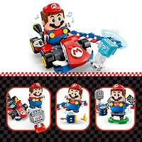 LEGO Super Mario : Mario Kart - LEGO Mario interactif et Kart standard - 278 pièces (72043)