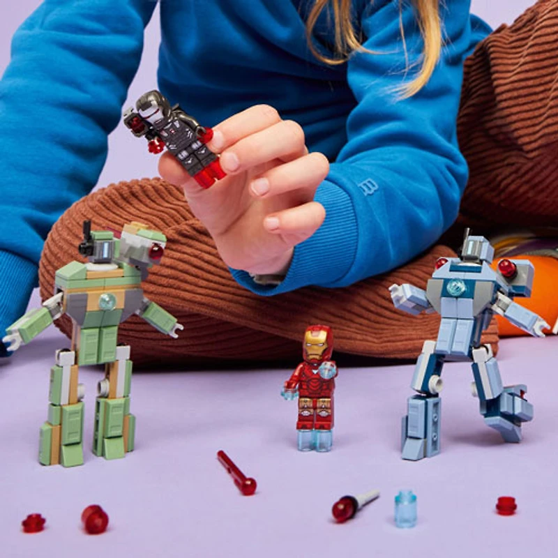 LEGO Marvel : Iron Man et War Machine contre les Hammer Drones - 204 pièces (76320)