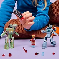 LEGO Marvel : Iron Man et War Machine contre les Hammer Drones - 204 pièces (76320)