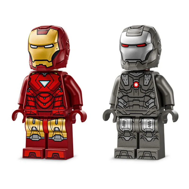 LEGO Marvel : Iron Man et War Machine contre les Hammer Drones - 204 pièces (76320)