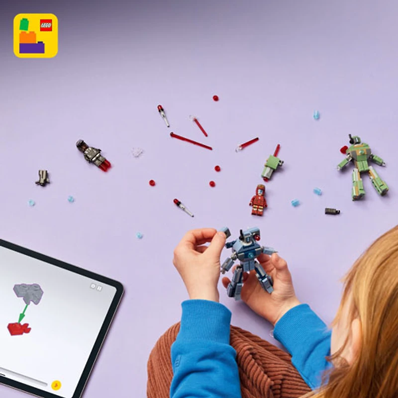 LEGO Marvel : Iron Man et War Machine contre les Hammer Drones - 204 pièces (76320)