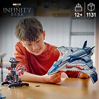 LEGO Super Heroes Marvel: Age of Ultron Quinjet - 1131 Pieces (76325)