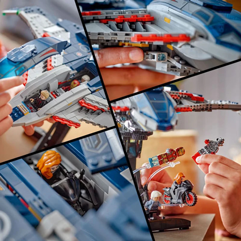 LEGO Super Heroes Marvel: Age of Ultron Quinjet - 1131 Pieces (76325)