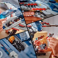 LEGO Super Heroes Marvel: Age of Ultron Quinjet - 1131 Pieces (76325)