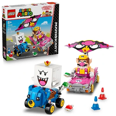 LEGO Super Mario: Mario Kart Wario & King Boo - 512 Pieces (72038)