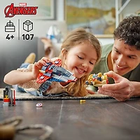 LEGO Marvel: Captain America vs. Thanos - 107 Pieces (76319)
