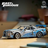 LEGO Technic: 2 Fast 2 Furious Nissan Skyline GT-R (R34) Car - 1410 Pieces (42210)