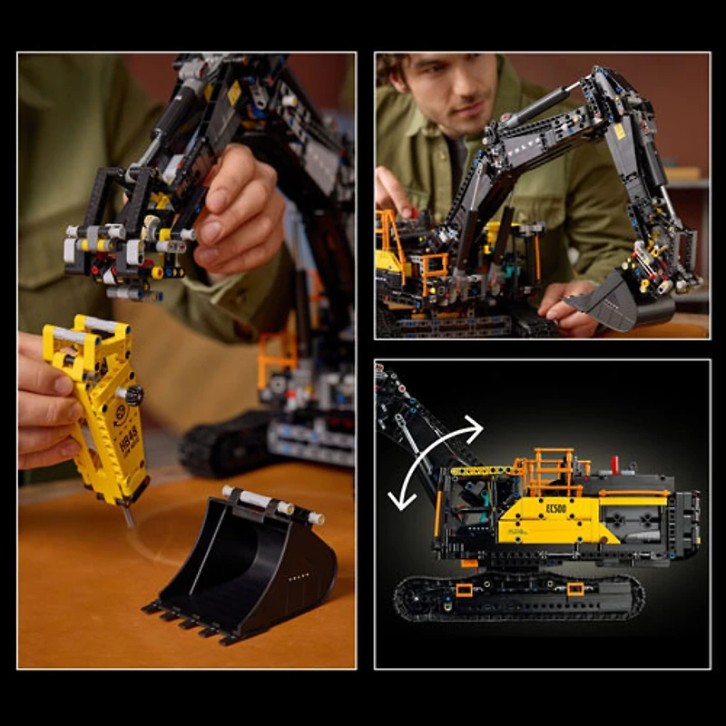 LEGO Technic: Volvo EC500 Hybrid Excavator - 2359 Pieces (42215)