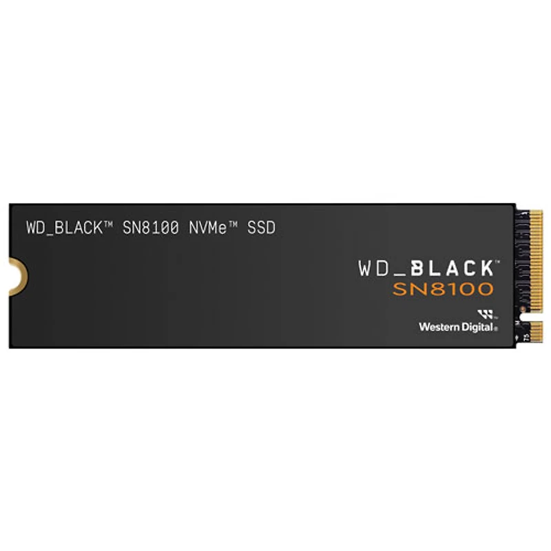 Disque SSD interne SN8100 Gen5 2 To NVMe PCI-e WD_Black (WDBCMT0020BNC-WRSN)