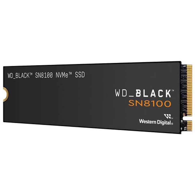 Disque SSD interne SN8100 Gen5 2 To NVMe PCI-e WD_Black (WDBCMT0020BNC-WRSN)