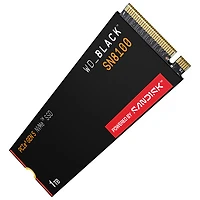 Disque SSD interne SN8100 Gen5 1 To NVMe PCI-e WD_Black (WDBCMT0010BNC-WRSN)