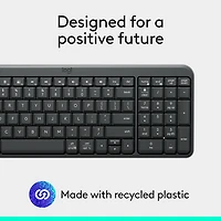 Logitech K250 Bluetooth Compact Keyboard with Numpad - Graphite - English