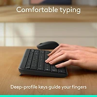 Clavier compact Bluetooth avec pavé numérique K250 de Logitech - Graphite - Anglais