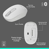 Ensemble clavier et souris sans fil MK250 de Logitech - Blanc - Anglais