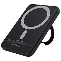Kopplen 5000 mAh USB-C Power Bank with 15W Wireless Charger & Stand - Black