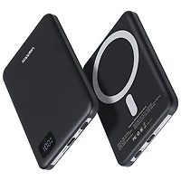 Kopplen 5000 mAh USB-C Power Bank with 15W Wireless Charger - Black