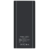 Chargeur portable double port USB-C/USB-A 20000 mAh de Kopplen - Noir