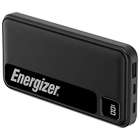 Chargeur portable USB-C/USB-A de 10 000 mAh MAX d'Energizer - Noir