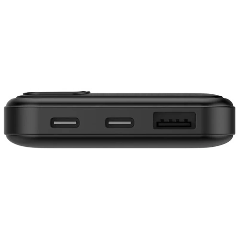 Chargeur portable USB-C/USB-A de 10 000 mAh MAX d'Energizer - Noir