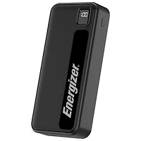 Chargeur portable USB-C/USB-A de 20000 mAh MAX d'Energizer - Noir