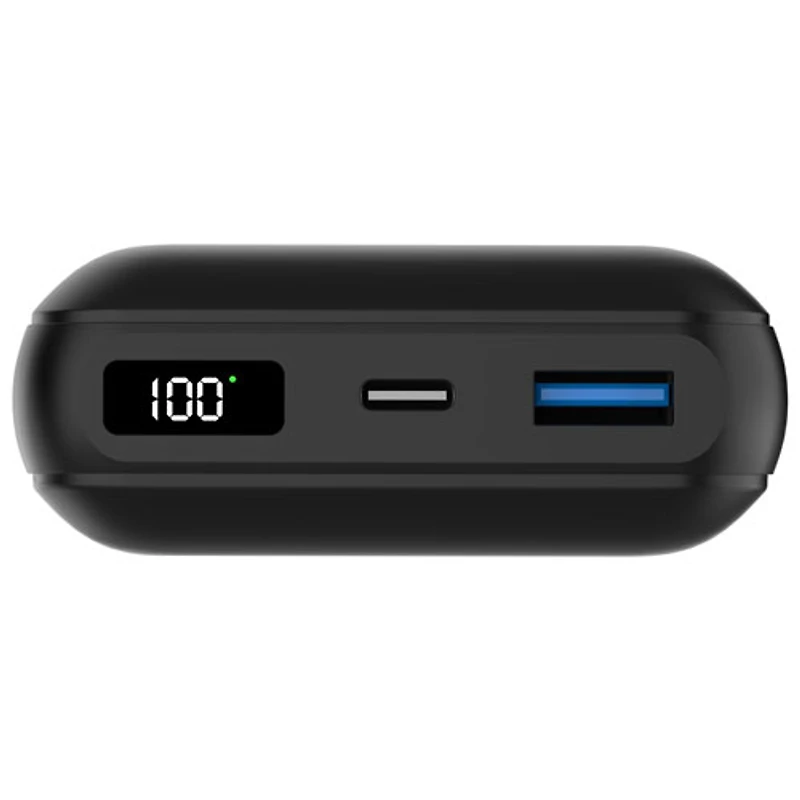 Chargeur portable sans fil Qi USB-C/USB-A de 20 000 mAh d'Energizer - Noir