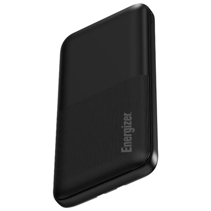 Energizer 10000 mAh USB-C/USB-A Power Bank - Black