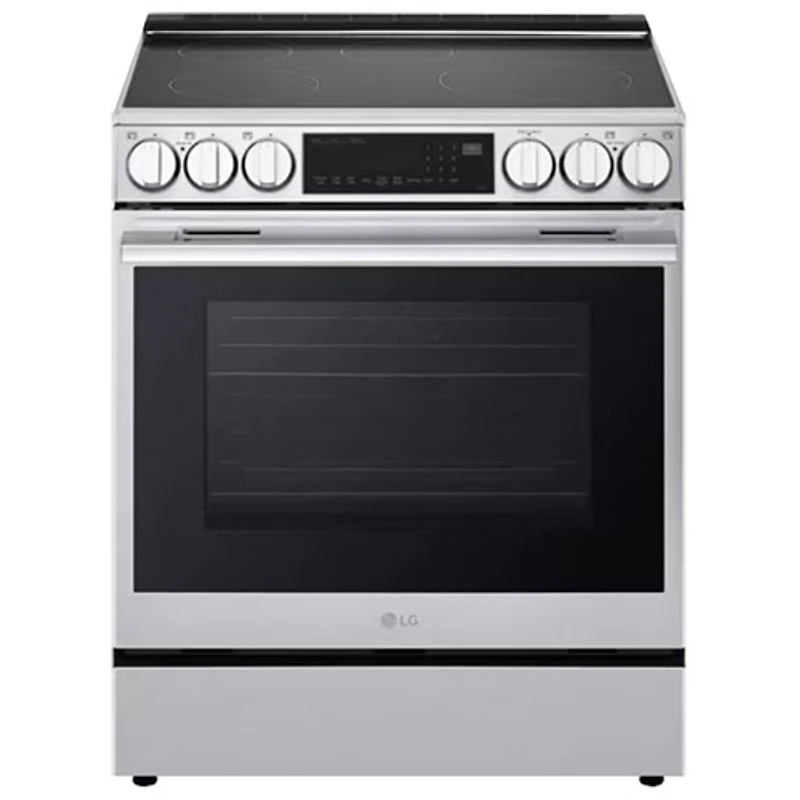 LG 30" 6.3 Cu. Ft. True Convection 5-Element Slide-In Induction Air Fry Range (LSIL6336XE) - Stainless Steel