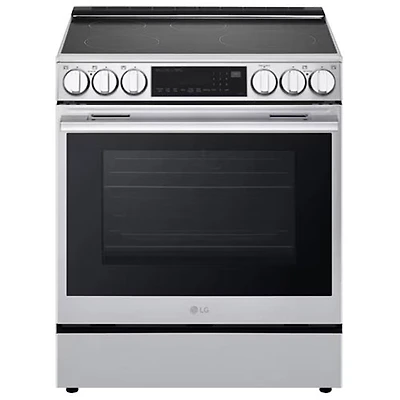 LG 30" 6.3 Cu. Ft. True Convection 5-Element Slide-In Induction Air Fry Range (LSIL6336XE) - Stainless Steel