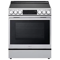 LG 30" 6.3 Cu. Ft. True Convection 5-Element Slide-In Induction Air Fry Range (LSIL6336XE) - Stainless Steel