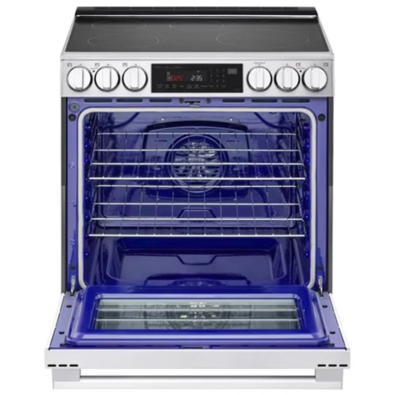 LG 30" 6.3 Cu. Ft. True Convection 5-Element Slide-In Induction Air Fry Range (LSIL6336XE) - Stainless Steel