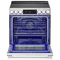 LG 30" 6.3 Cu. Ft. True Convection 5-Element Slide-In Induction Air Fry Range (LSIL6336XE) - Stainless Steel