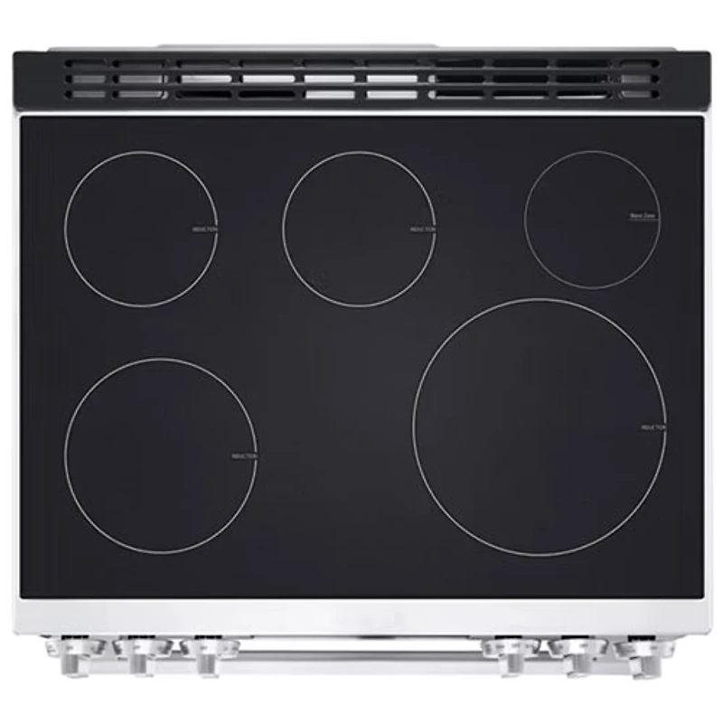 LG 30" 6.3 Cu. Ft. True Convection 5-Element Slide-In Induction Air Fry Range (LSIL6336XE) - Stainless Steel