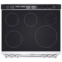 LG 30" 6.3 Cu. Ft. True Convection 5-Element Slide-In Induction Air Fry Range (LSIL6336XE) - Stainless Steel