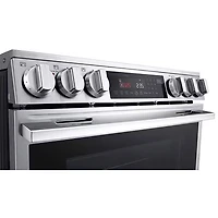 LG 30" 6.3 Cu. Ft. True Convection 5-Element Slide-In Induction Air Fry Range (LSIL6336XE) - Stainless Steel