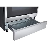 LG 30" 6.3 Cu. Ft. True Convection 5-Element Slide-In Induction Air Fry Range (LSIL6336XE) - Stainless Steel